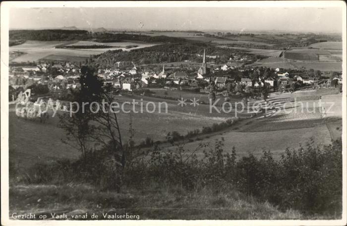 Vaals Gezicht vanaf de Vaalserberg
