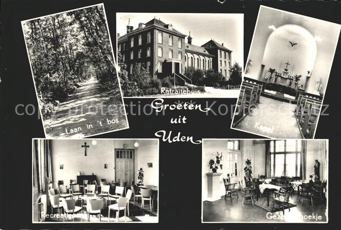 Uden Laan in t bos Retraitehuis der Missiezusters Klooster Kapel