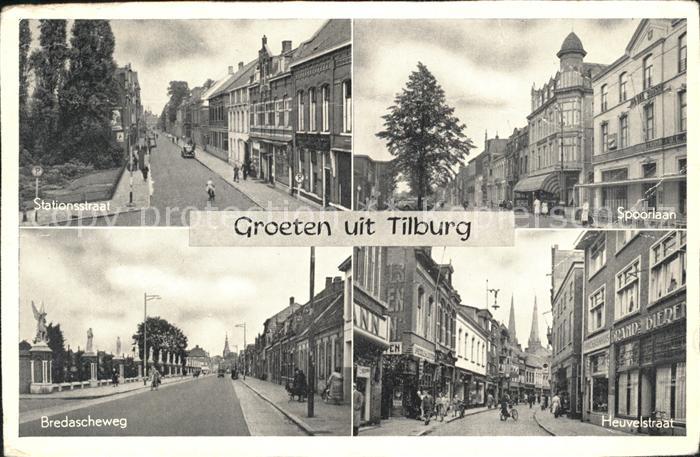Tilburg Stationsstraat Spoorlaan Bredascheweg H