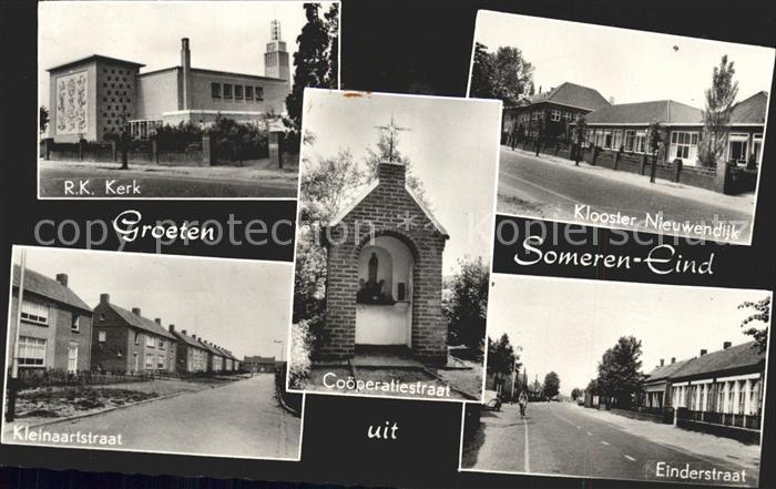 Eind Someren Kerk Klooster Nieuwendijk Straat Kapel