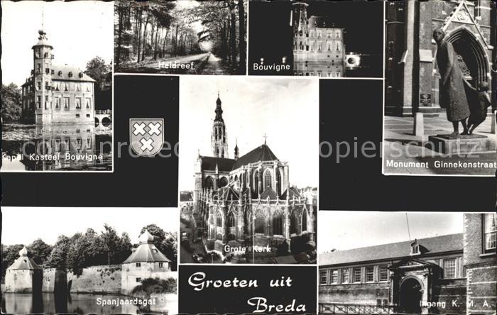 Breda Noord-Brabant Monument Ginnekenstraat Bouvigne Kasteel