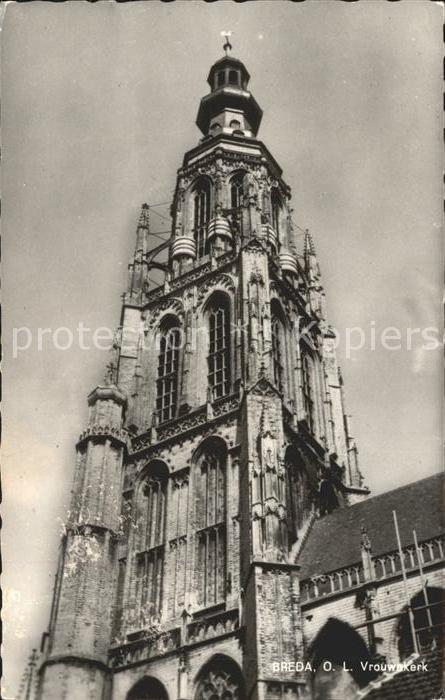 Breda Noord-Brabant Vrouwekerk