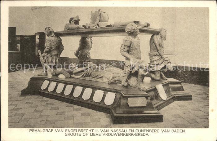 Breda Noord-Brabant Praalgraf van Engelbrecht 2. Vrouwenkerk