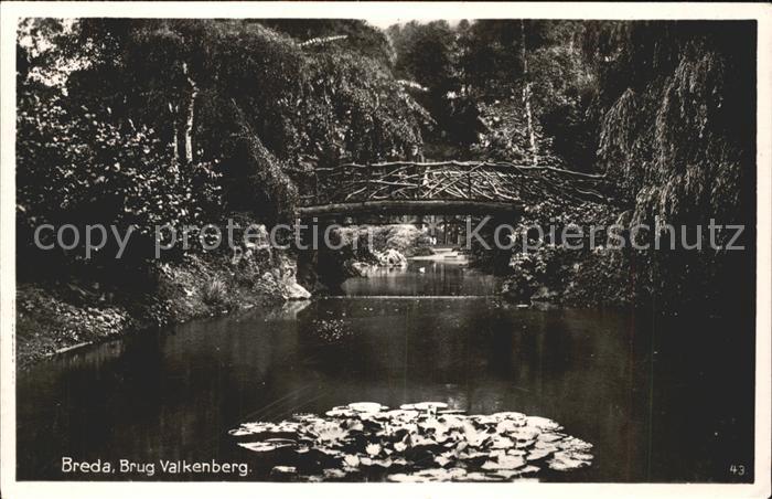 Breda Noord-Brabant Brug Valkenberg