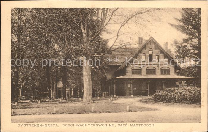 Breda Noord-Brabant Omstrecken Cafe Mastbosch