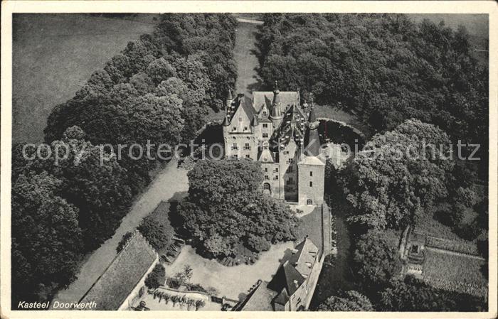 Doorwerth Fliegeraufnahme Kasteel
