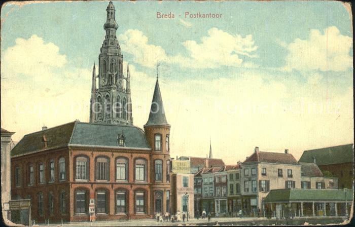 Breda Noord-Brabant Postkantoor