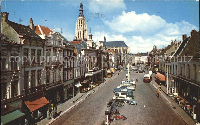 Breda Noord-Brabant Grote Markt Autos