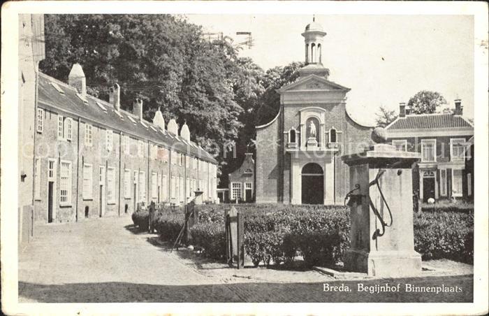 Breda Noord-Brabant Begijnhof Binnenplaats
