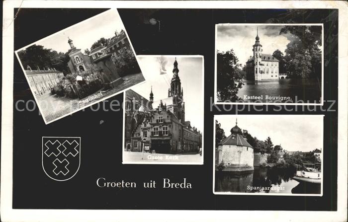 Breda Noord-Brabant Kasteel Bouvigne Hotel Cafe Mastbosch