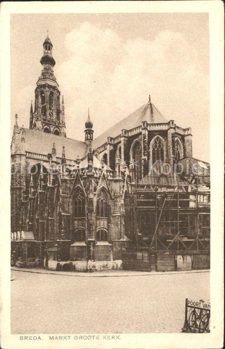 Breda Noord-Brabant Markt Groote Kerk
