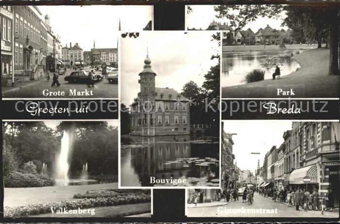Breda Noord-Brabant Park Bouvigne Ginnerkenstraat Valkenberg