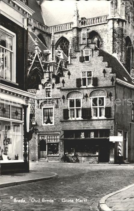 Breda Noord-Brabant Oud Breda Grote Markt