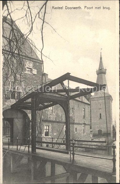 Doorwerth Kasteel Poort met brug