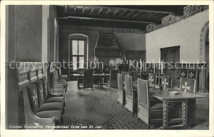 Doorwerth Kasteel Vergaderzaal Orde van St. Jan