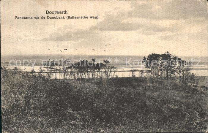 Doorwerth Blick von Dunobank Italiaasche Weg