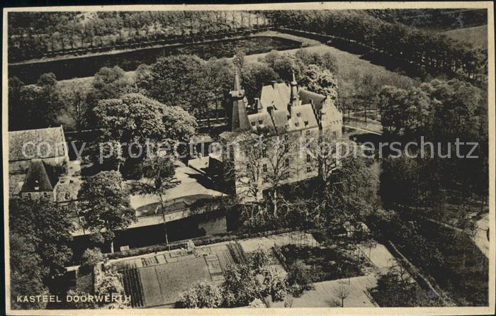 Doorwerth Kasteel Fliegeraufnahme