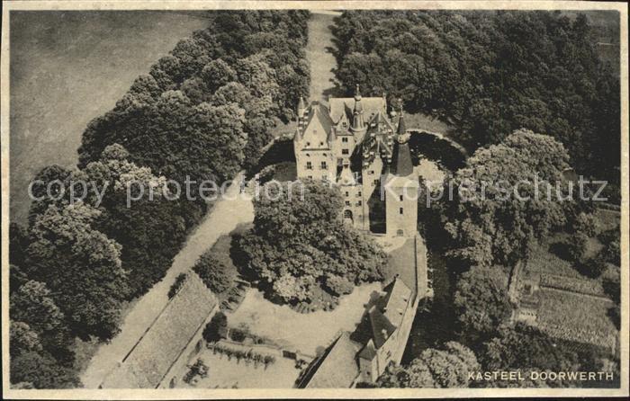 Doorwerth Kasteel Fliegeraufnahme