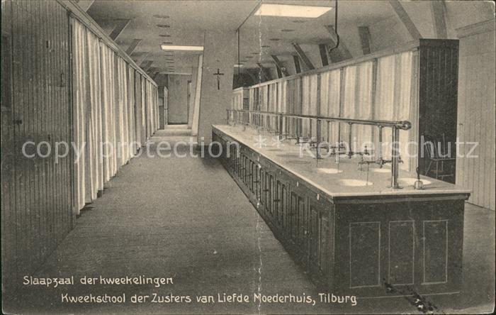 Tilburg Slaapzaal Kweekschool der Zusters van Liefde Moederhuis