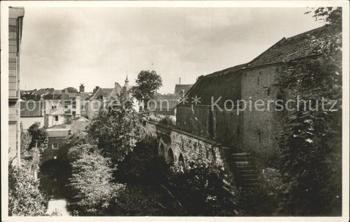 Maastricht De Jeker en de oude Stadswal