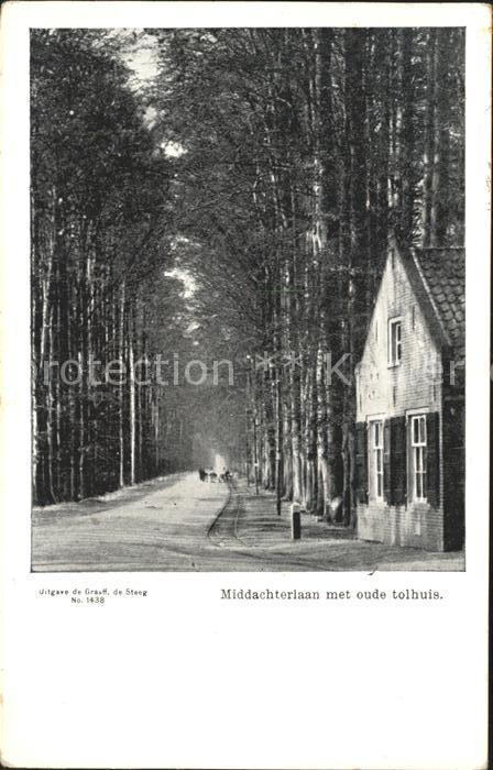 De Steeg Middachterlaan met oude tolhuis