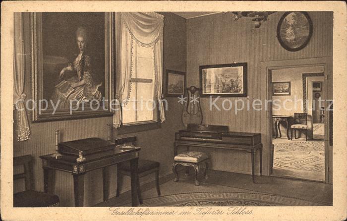 Tiefurt Gesellschaftszimmer im Tiefurter Schloss