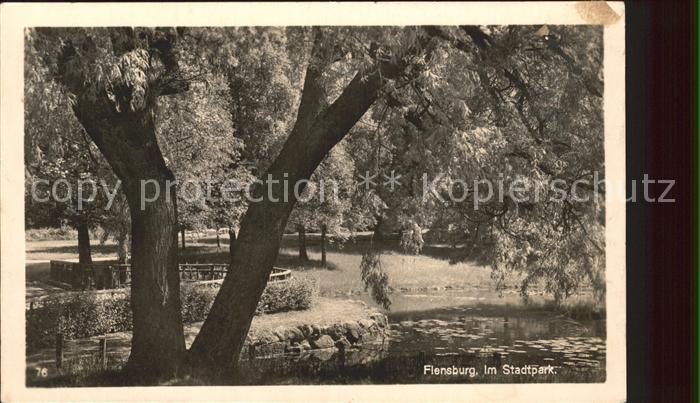 Flensburg Partie im Stadtpark