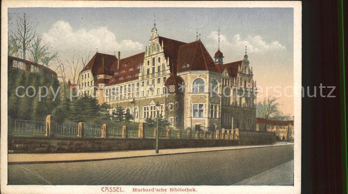 Cassel Kassel Murhard sche Bibiothek