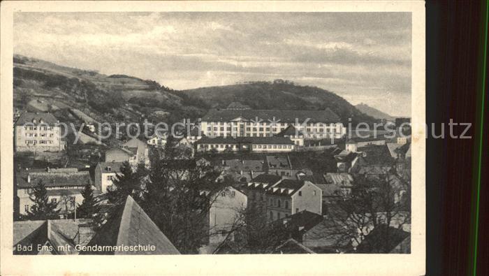Bad Ems Ansicht mit Gendarmerieschule