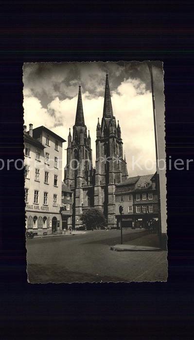 Marburg Lahn St. Elisabethkirche Universitaetsstadt
