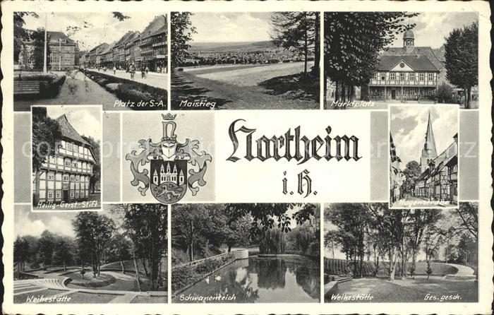 Northeim Platz Maistieg Marktplatz Hagenstrasse Heilig Geist Stift Weihestaette