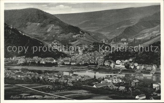 Traben-Trarbach Panorama Blick vom Montroyal