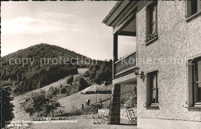 Siedlinghausen Pension Haus Talblick Luftkurort