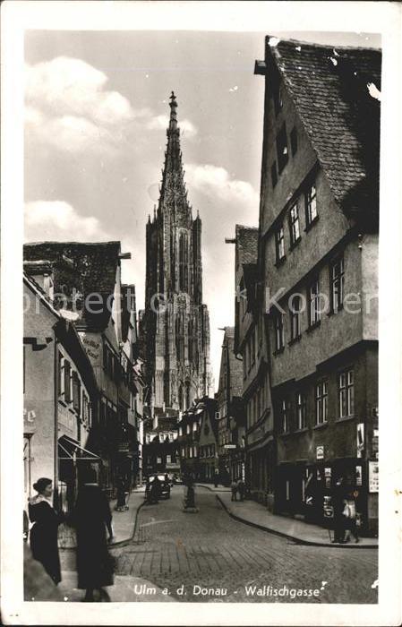 Ulm Donau Walfischgasse Muenster