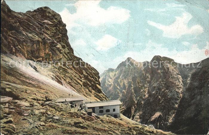 Knorrhuette Berghuette Wettersteingebirge