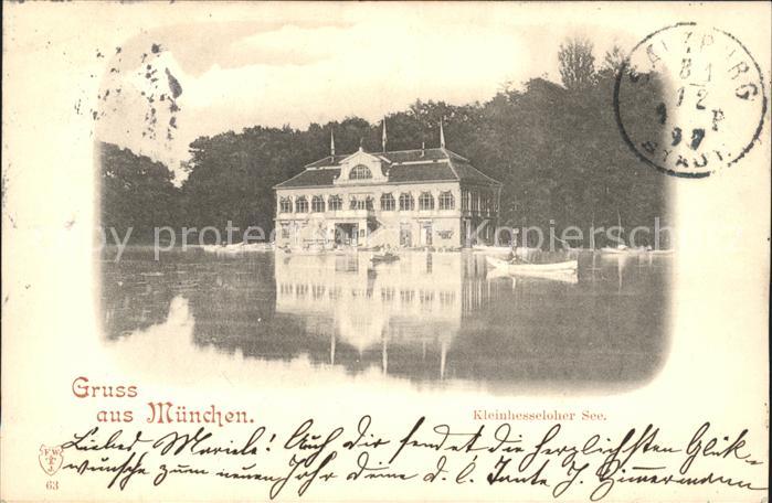 Muenchen Bayern Kleinhesseloher See