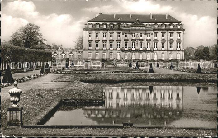 Bruehl Rheinland Schloss Augustusburg Park Teich