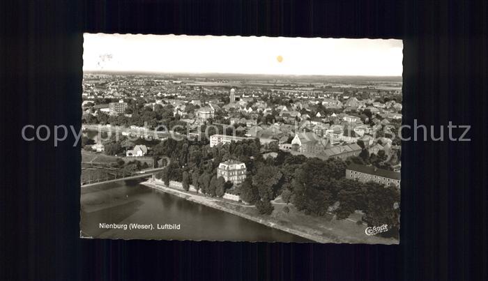Nienburg Weser Fliegeraufnahme