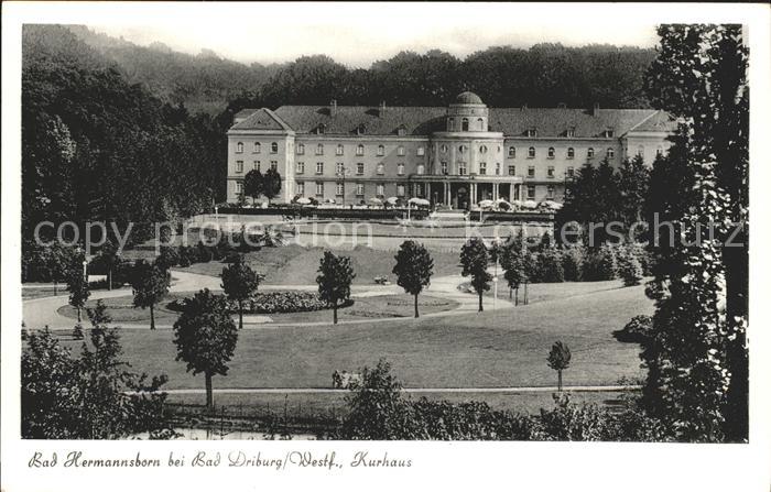 Bad Hermannsborn Kurhaus Park