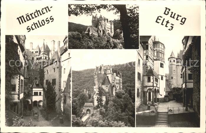 Burg Eltz im Moseltal Maerchenschloss
