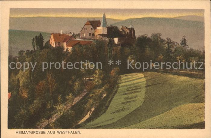 Westfalen Region Heimatbilder Westfalenlied