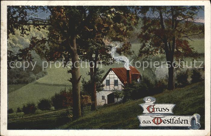 Westfalen Region Bauernhof Westfalengruss Westfalenlied