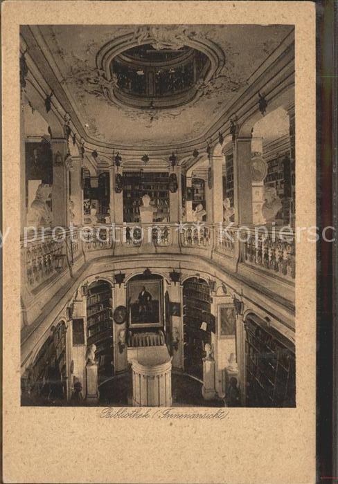 Weimar Thueringen Inneres der Bibliothek