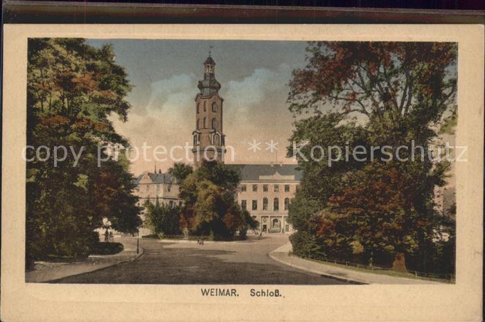 Weimar Thueringen Schloss