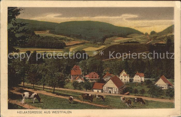 Westfalen Region Land und Leute Heimatbilder Westfalenlied