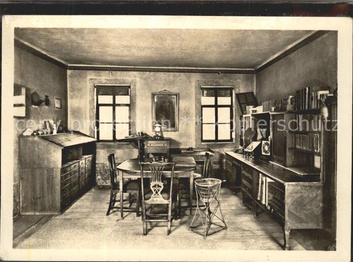 Weimar Thueringen Goethehaus Arbeitszimmer