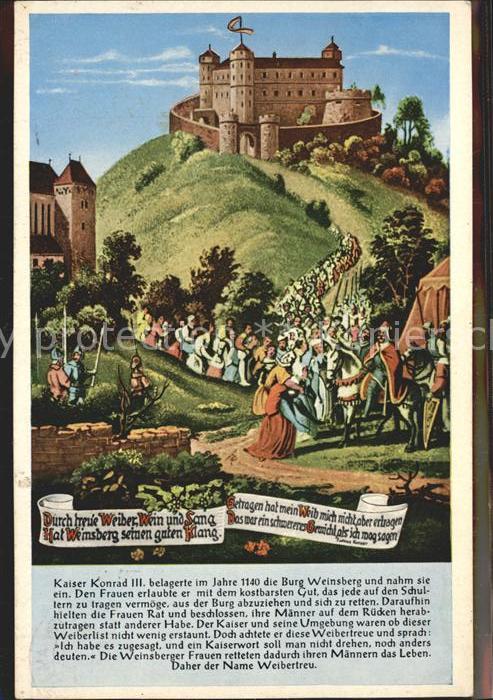 Weinsberg Burg Kaiser Konrad III Geschichte