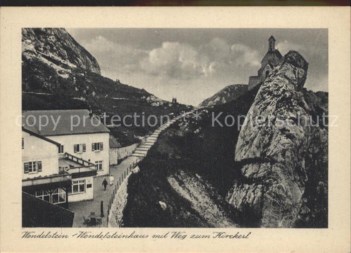 Wendelsteinhaus Weg zum Kircherl Berghaus Bayerische Voralpen