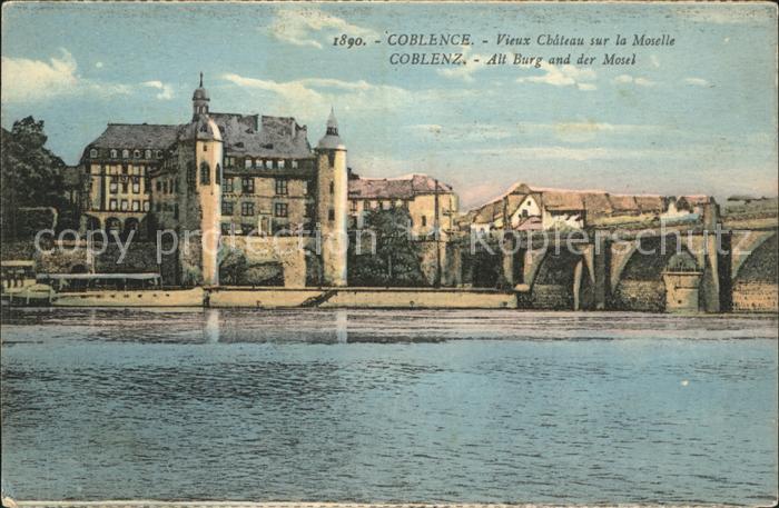 Coblence Coblenz Koblenz Chateau Moselle