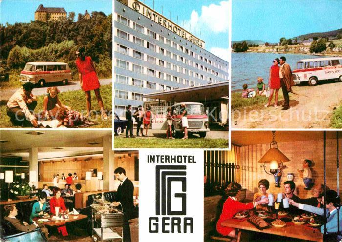 Gera Schloss Burgk Interhotel Gera Bleilochtalsperre Hotelhalle Bierhoehler